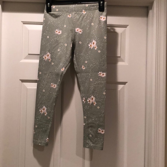 OshKosh daisy print leggings - Picture 1 of 4